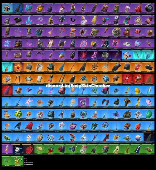 Compte Fortnite 137 Skins + 850 v-bucks