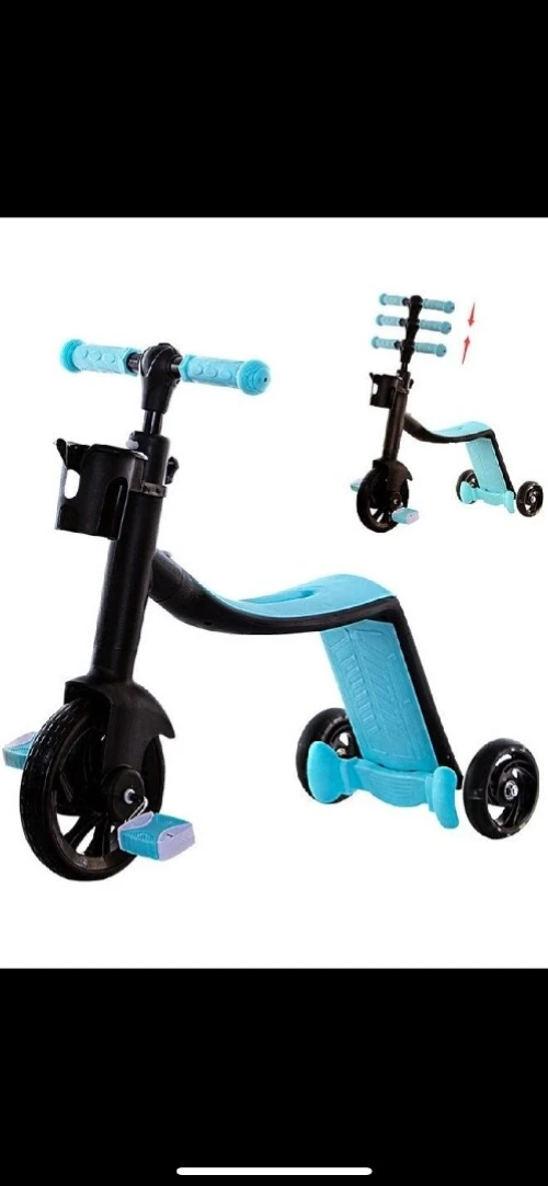 Trottinette et vélo 2 en 1 