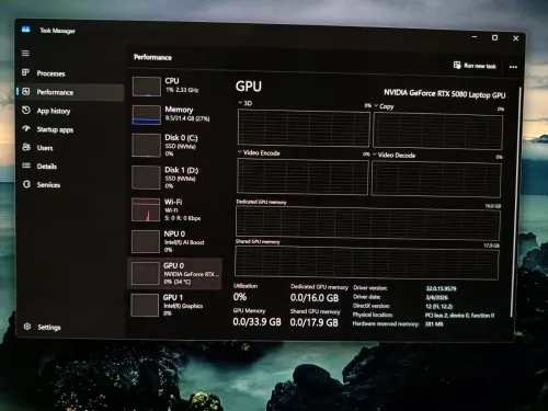 LENOVO LEGION 7 Pro ultra 9 275HX 32G 2T SSD NVIDIA RTX 5080 16G DRR6 ÉCRAN 3K OLED