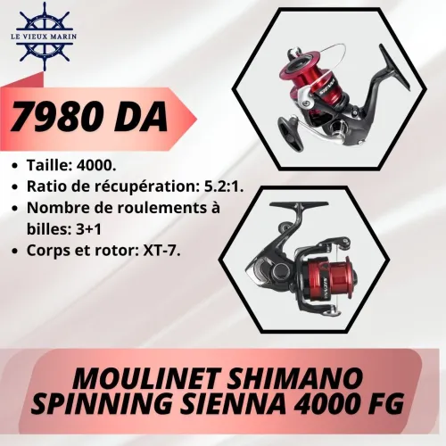 shimano SIENNA 4000 FG