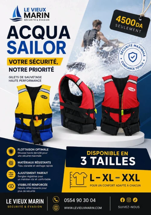 Gilet De Sauvtage Acqua Sailor