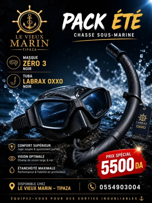 Pach Masque Zero 3 Noir