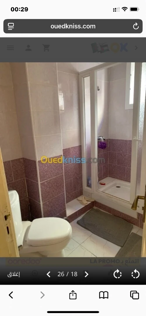Vente Appartement F2 Alger Birkhadem