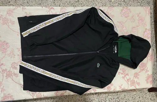 survêtement Lacoste diamond weave 