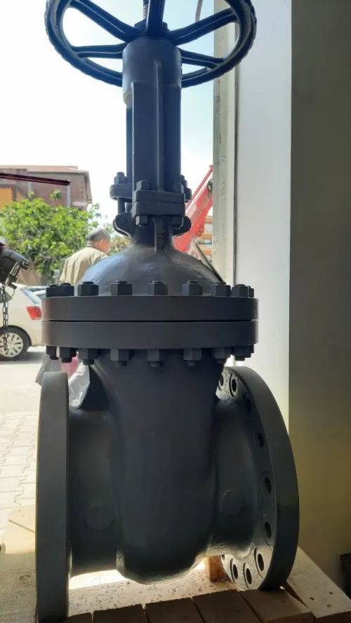 Vanne opercule à bride à gaz cl 150/300 