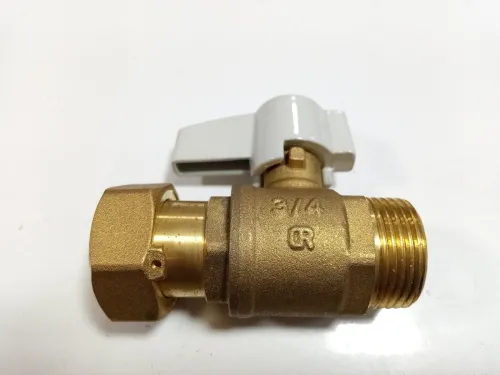 Vanne  compteur droit bronze