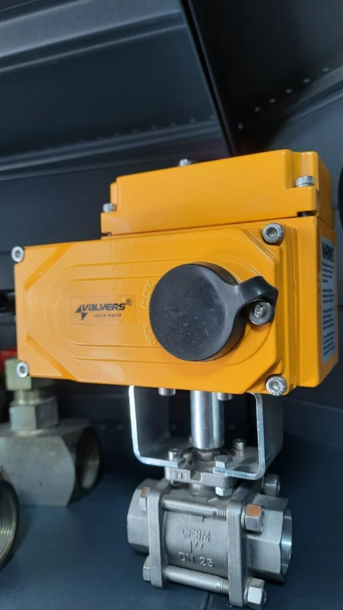 Actionneur électrique 1/4  tour 220v et 24v