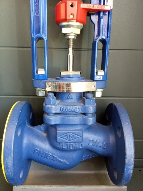 Vanne modulant électrique et pneumatique