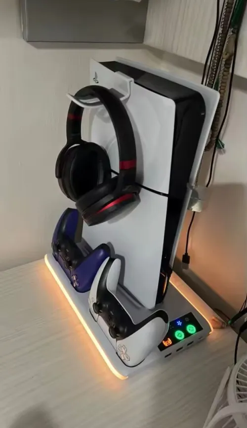 Support station charge PS5 vertical stand