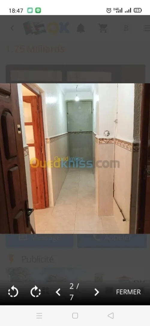 Location Appartement F3 Alger Draria