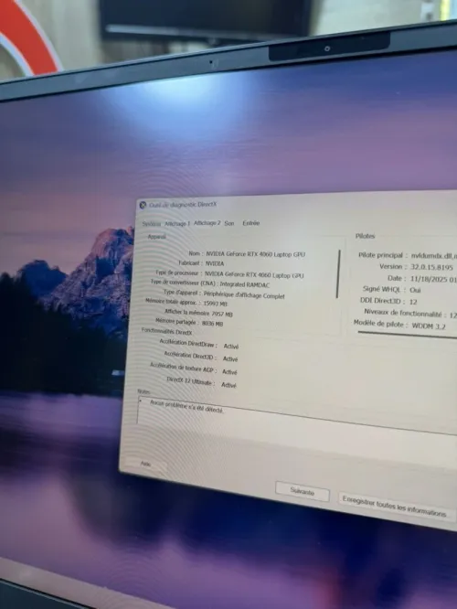 Alienware i9 13Th HX RTX4060 Ram16 1TO NVme