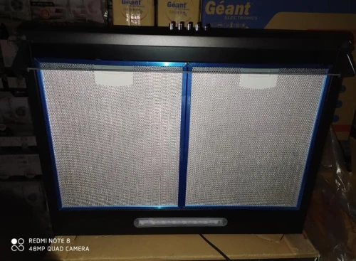 Hotte de Cuisine Noir Géant 6/ فلتر/مدخنة LED