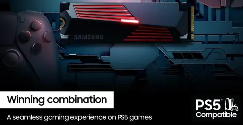 Samsung SSD 990 PRO 2TB PCIE 4.0X4 NVME avec Heatsink -- promotion