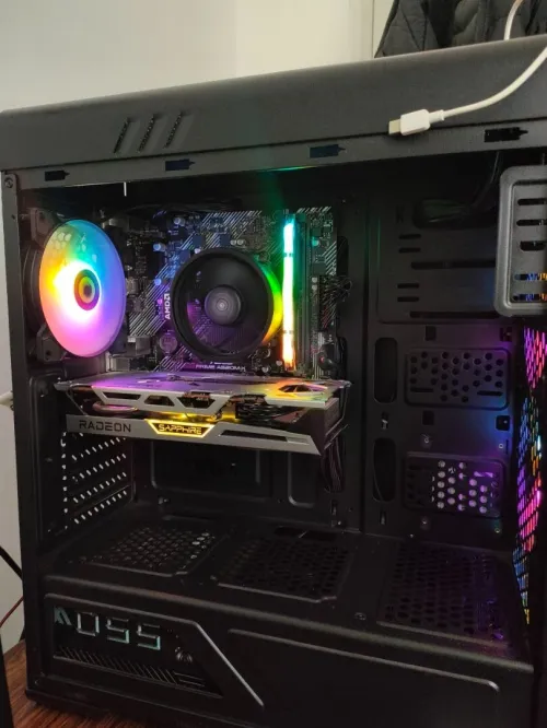 setup pc gamer r5 rx6600