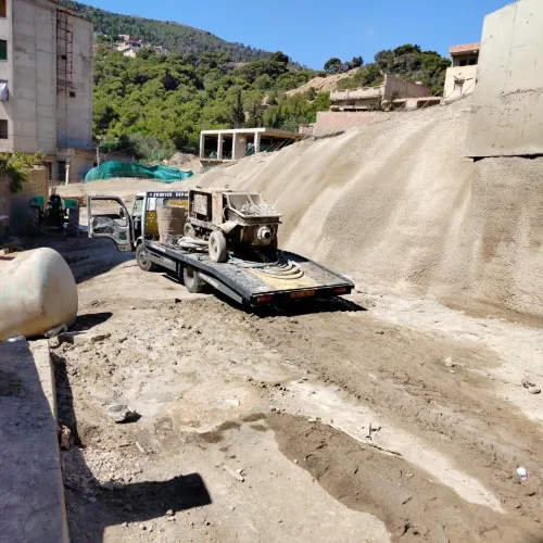Béton projeté cLouage 