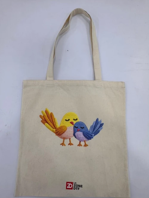 Tote bags personnalisés  La Zone DTF