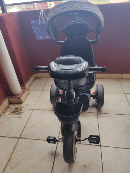 Vélo poussette