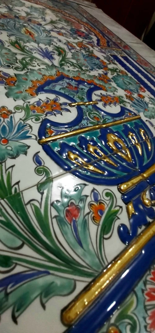  tableau arabesque céramique 
