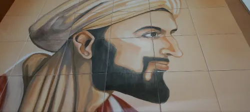 Portrait en céramique 