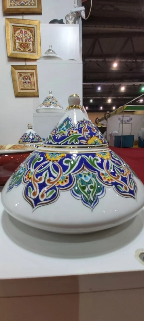bonbonire arabesque en or