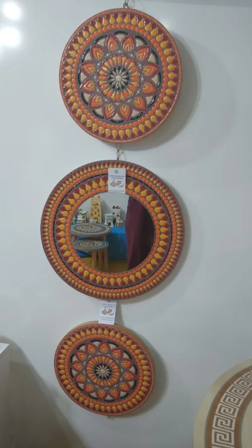 miroir Rond et petite piece