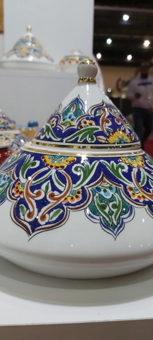 bonbonire arabesque en or