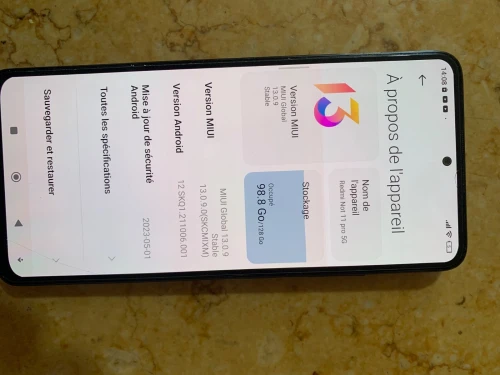 Radmi not 11pro 5G Samsung