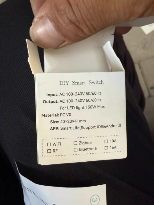 Smart switch wifi