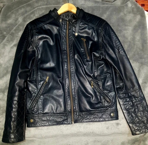 Veste cuir 