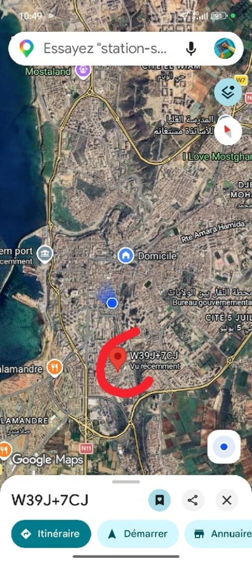 Location Villa Mostaganem Mostaganem