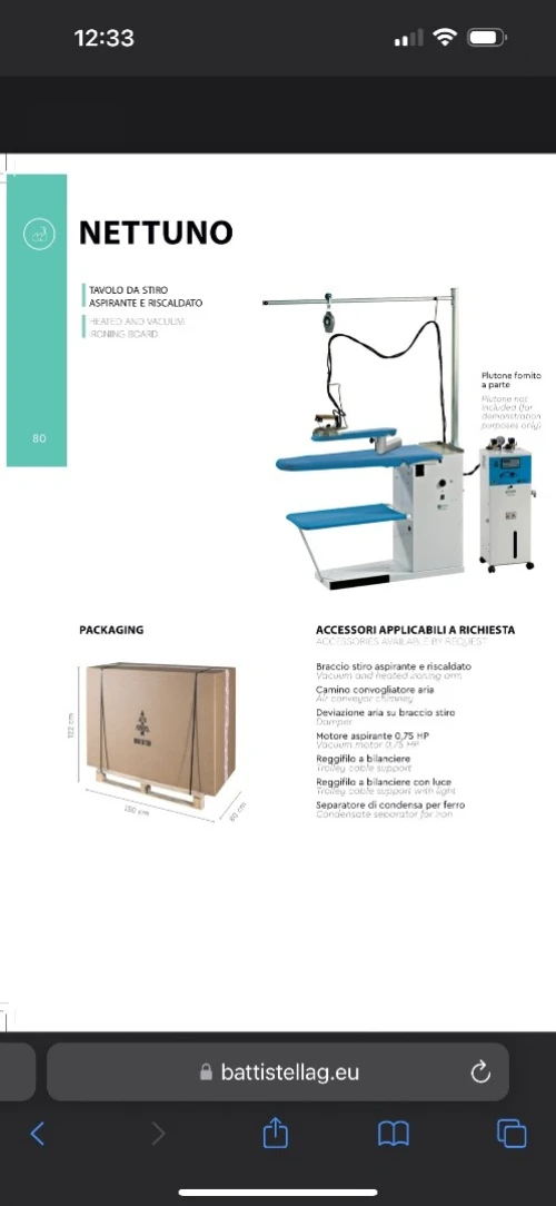 Table Aspirante Chauffante 