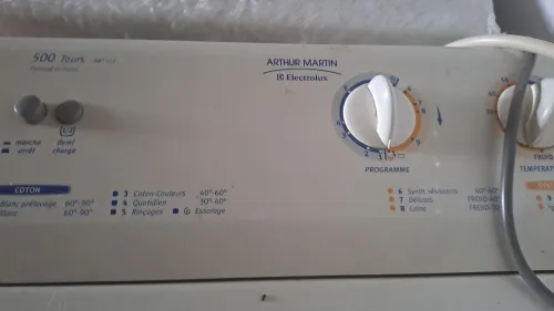Arther martin machine a laver 500 tours