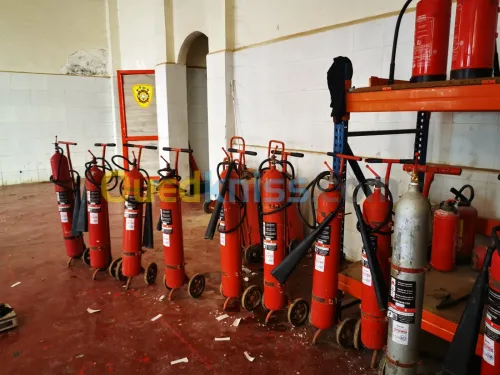 Rechargement maintenance des extincteurs 