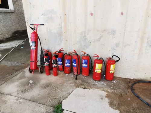 Rechargement maintenance des extincteurs 