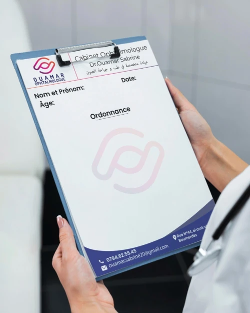 Impression des ordonnances - ordonnancier