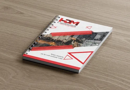 Note book - Agenda personnalisé, Carnet pour professionnel 