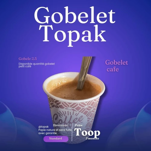 Gobelet papier 