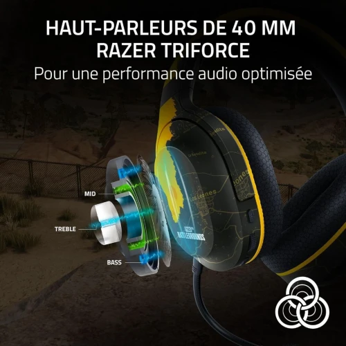 Razer Barracuda X - Casque Gaming sans Fil PUBG Ed