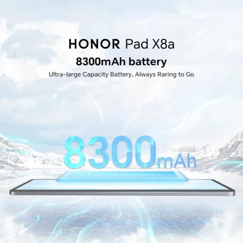 HONOR Pad X8a 4GB/128GB Gris Wi‑Fi + Pochette