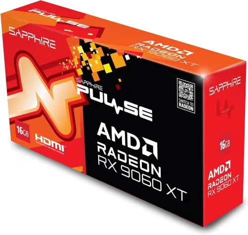 Sapphire Pulse AMD Radeon RX 9060 XT Gaming OC 16GB GDDR6