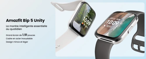 Amazfit Bip 5 Unity - appels téléphoniques Bluetooth