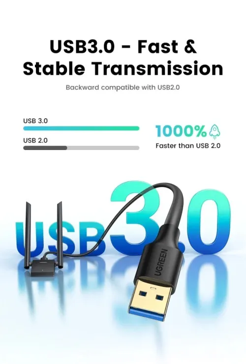 UGREEN Cle WiFi 6 AX1800 - 1800 Mbps