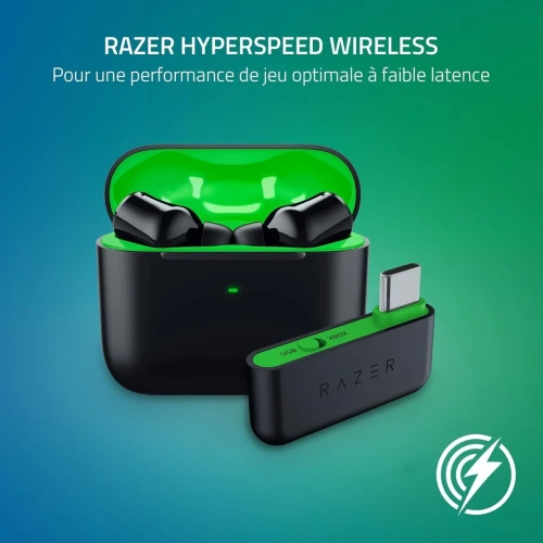 Razer Hammerhead HyperSpeed - Écouteurs gaming sans fil 