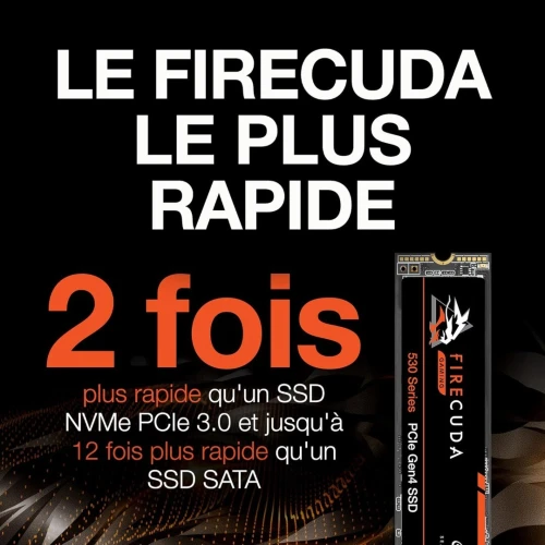 Seagate FireCuda 530 SSD 1TB compatible PlayStation 5