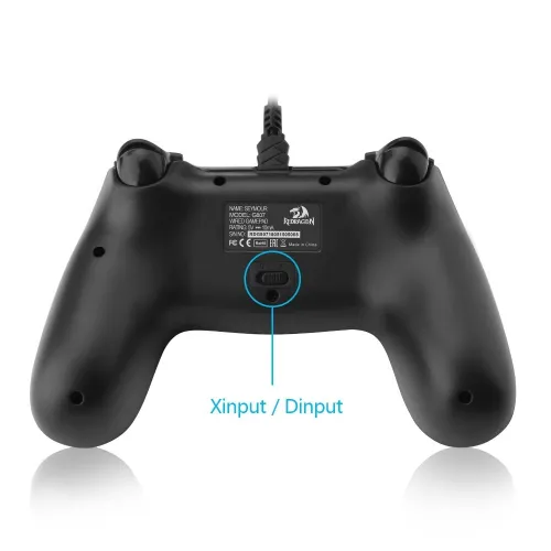Manette de jeu Redragon Saturn G807 - Windows PC, PS3, Playstation, Android, Xbox 360