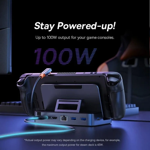 Baseus GamerX Series 6-Port Type-C HUB Steam Deck - Asus ROG Ally