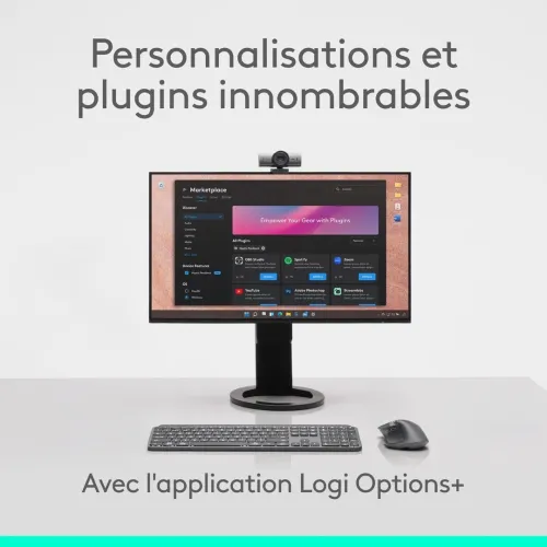 Logitech MX Master 4 | Haptic Sense & Actions Ring | Souris Pro USB-C