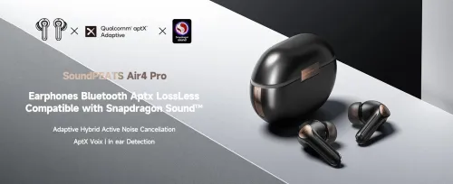 SoundPEATS Air4 Pro - Écouteurs sans fil Bluetooth avec ANC