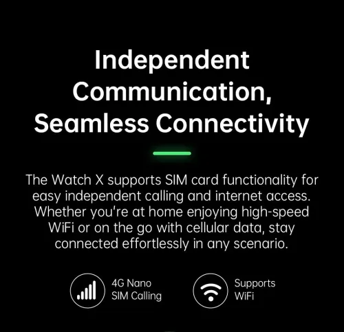 Black Shark Watch X : Montre connectée 4G Wifi Android