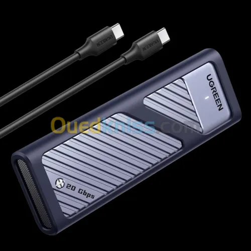 Boîtier UGREEN 20Gbps M.2 NVMe SSD - Transformez votre SSD interne en un disque externe ultra-rapide